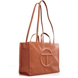 Telfar Tan Large Shopping Bag
